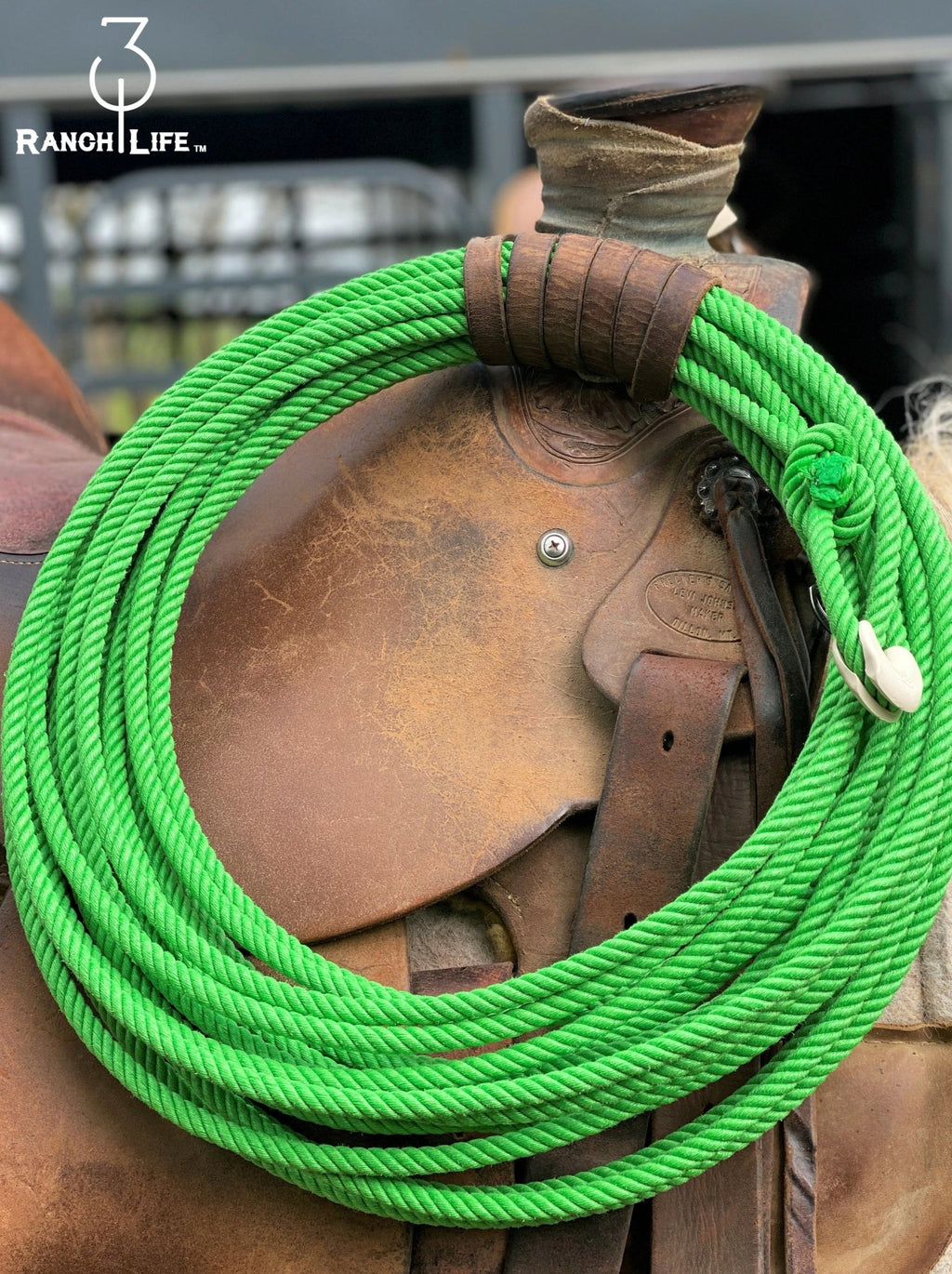 3:10 Poly Ranch Rope: The Shamrock ~ 4 Strand